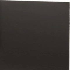 Made in USA - 1/4" Thick x 12" Wide x 4' Long, Nylon 6/6 (MDS-Filled) Sheet - Black - Caliber Tooling