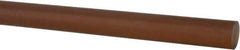 Made in USA - 4' Long, 3/4" Diam, Polyetherimide (PEI) Plastic Rod - Natural (Color) - Caliber Tooling