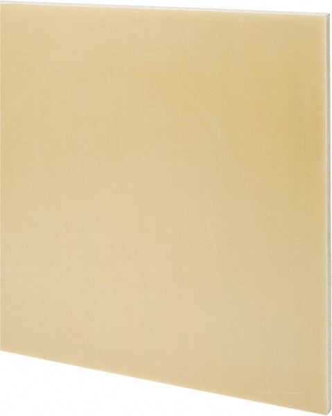 Made in USA - 4' x 36" x 3/8" Mustard Yellow Epoxyglass Laminate (G10/F4) Sheet - Caliber Tooling