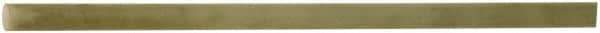 Made in USA - 4' Long, 1/4" Diam, Epoxyglass Laminate (G10/FR4) Plastic Rod - Yellow-Green - Caliber Tooling