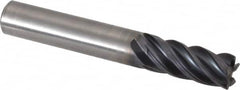 Kennametal - 12mm, 5 Flute, Solid Carbide, 0.75mm Corner Radius End Mill - 83mm OAL, 26mm LOC - Caliber Tooling