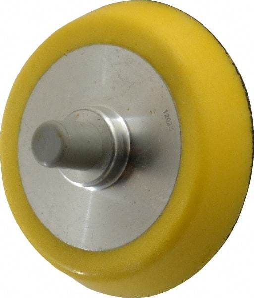 PRO-SOURCE - 2" Diam Hook & Loop Disc Backing Pad - 1/4" Shank Diam, 15,000 RPM - Caliber Tooling