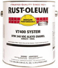 Rust-Oleum - 1 Gal National Blue Gloss Finish Alkyd Enamel Paint - 230 to 425 Sq Ft per Gal, Interior/Exterior, Direct to Metal, <340 gL VOC Compliance - Caliber Tooling