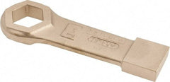 Ampco - 1-5/16" 6 Point Striking Box Wrench - Single End, 7-1/2" OAL, Aluminum Bronze - Caliber Tooling