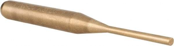 Ampco - 5/32" Pin Punch - 5" OAL, Aluminum Bronze - Caliber Tooling