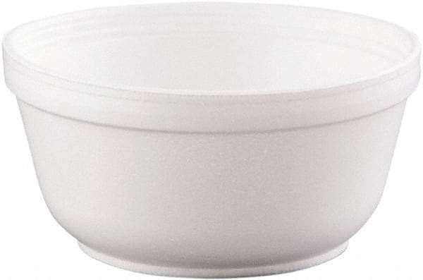 DART - Dart Foam Bowls, 12 Ounces, Round - White - Caliber Tooling
