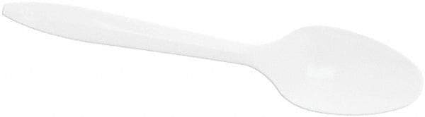 DART - Dart Style Setter Mediumweight Plastic Teaspoons - White - Caliber Tooling