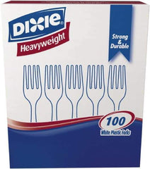 Dixie - Dixie Heavyweight Plastic Forks - White - Caliber Tooling