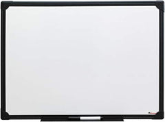 UNIVERSAL - 18" High x 24" Wide Erasable Melamine Marker Boards - Anodized Aluminum, 30.8" Deep, Includes Mounting Kit - Caliber Tooling