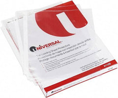 UNIVERSAL - 100 Piece Clear Sheet Protectors-Ring Binder - 11" High x 8-1/2" Wide - Caliber Tooling