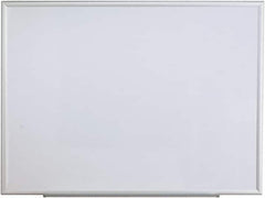 UNIVERSAL - 36" High x 48" Wide Erasable Melamine Marker Boards - Aluminum Frame, 49.6" Deep, Includes Mounting Kit - Caliber Tooling