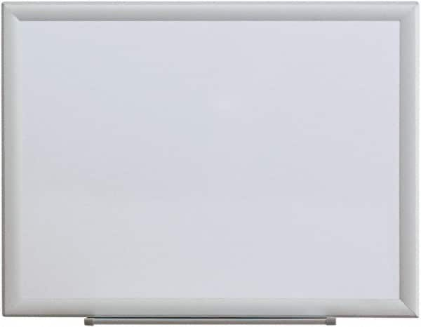 UNIVERSAL - 18" High x 24" Wide Erasable Melamine Marker Boards - Aluminum Frame, 25.8" Deep, Includes Mounting Kit - Caliber Tooling