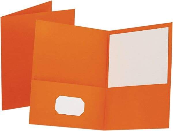 OXFORD - 8-1/2 x 11", Letter Size, Assorted Colors, Pocket Folders - 11 Point Stock - Caliber Tooling