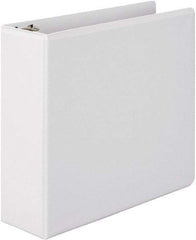 Wilson Jones - 3" Sheet Capacity, 11 x 8-1/2", View Ring Binder - Vinyl, White - Caliber Tooling