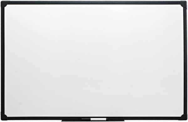 UNIVERSAL - 24" High x 36" Wide Erasable Melamine Marker Boards - Anodized Aluminum, 42-1/4" Deep, Includes Mounting Kit - Caliber Tooling