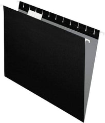 Pendaflex - 8-1/2 x 11", Letter Size, Black, Standard Hanging File Folders - 11 Point Stock, 1/5 Tab Cut Location - Caliber Tooling