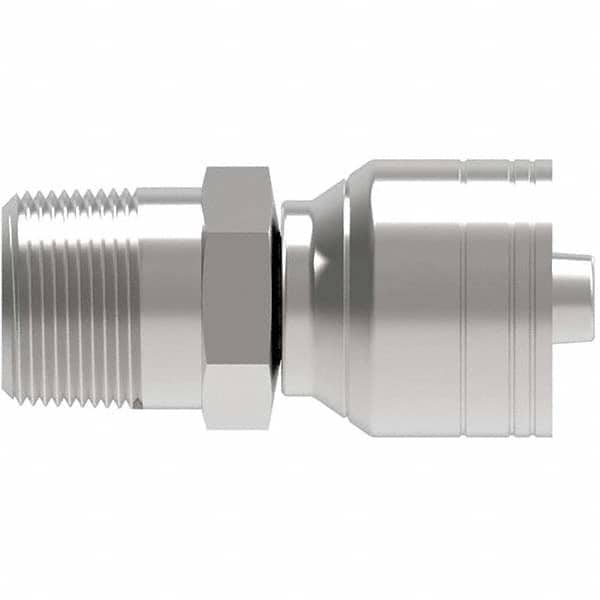 Eaton - Hydraulic Hose Fittings & Couplings Type: Male Pipe, Rigid Hose Diameter: 1/2 (Inch) - Caliber Tooling