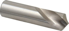 Cleveland - 5/8" Body Diam, 118°, 2-1/4" OAL, High Speed Steel Spotting Drill - Caliber Tooling