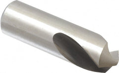 Cleveland - 3/4" Body Diam, 118°, 2-1/4" OAL, High Speed Steel Spotting Drill - Caliber Tooling