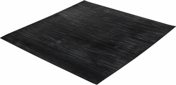 Made in USA - 12" Long, 12" Wide, 1/16" Thick, Buna-N Rubber Foam Sheet - 65 to 75 Durometer, Black, -20 to 180°F, 2,500 psi Tensile Strength, Plain Backing, Stock Length - Caliber Tooling