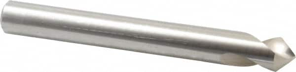 Cleveland - 1" Body Diam, 90°, 8" OAL, High Speed Steel Spotting Drill - Caliber Tooling