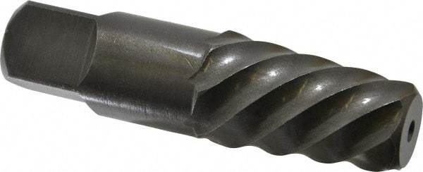 Cleveland - Spiral Flute Screw Extractor - #9 Extractor for 1-3/4 to 2-1/8" Screw, 4-5/8" OAL - Caliber Tooling