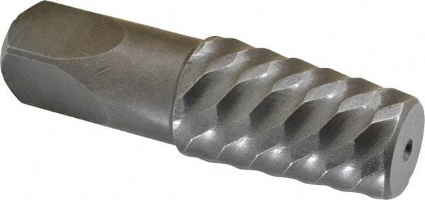 Cleveland - Spiral Flute Screw Extractor - #10 Extractor for 2-1/8 to 2-1/2" Screw, 5" OAL - Caliber Tooling