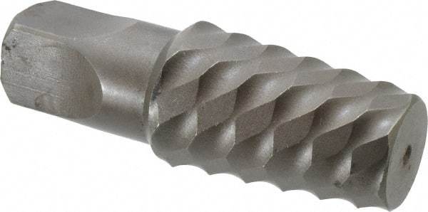 Cleveland - Spiral Flute Screw Extractor - #12 Extractor for 3 to 3-1/2" Screw, 6-1/4" OAL - Caliber Tooling