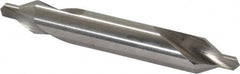 Cleveland - #4 Plain Cut 60° Incl Angle High Speed Steel Combo Drill & Countersink - Caliber Tooling