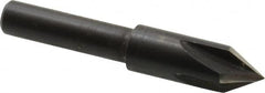 Cleveland - 1/4" Head Diam, 3/16" Shank Diam, 4 Flute 60° High Speed Steel Countersink - Caliber Tooling