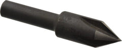 Cleveland - 3/8" Head Diam, 1/4" Shank Diam, 4 Flute 60° High Speed Steel Countersink - Caliber Tooling