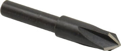 Cleveland - 1/4" Head Diam, 3/16" Shank Diam, 4 Flute 82° High Speed Steel Countersink - Caliber Tooling