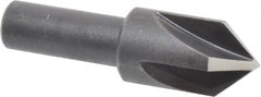 Cleveland - 3/4" Head Diam, 1/2" Shank Diam, 4 Flute 82° High Speed Steel Countersink - Caliber Tooling