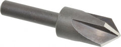 Cleveland - 1/2" Head Diam, 3/8" Shank Diam, 4 Flute 90° High Speed Steel Countersink - Caliber Tooling