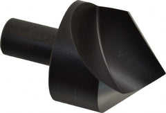 Cleveland - 2" Head Diam, 3/4" Shank Diam, 1 Flute 82° High Speed Steel Countersink - Caliber Tooling