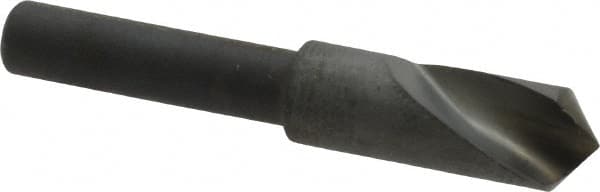 Cleveland - 1/4" Head Diam, 3/16" Shank Diam, 1 Flute 100° High Speed Steel Countersink - Caliber Tooling