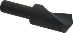 Cleveland - 5/8" Head Diam, 3/8" Shank Diam, 1 Flute 120° High Speed Steel Countersink - Caliber Tooling