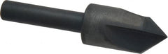 Cleveland - 1/2" Head Diam, 1/4" Shank Diam, 3 Flute 82° High Speed Steel Countersink - Caliber Tooling