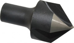 Cleveland - 1-1/2" Head Diam, 3/4" Shank Diam, 3 Flute 90° High Speed Steel Countersink - Caliber Tooling