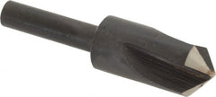 Cleveland - 1/2" Head Diam, 1/4" Shank Diam, 3 Flute 100° High Speed Steel Countersink - Caliber Tooling