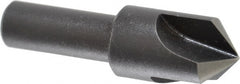 Cleveland - 3/4" Head Diam, 1/2" Shank Diam, 3 Flute 100° High Speed Steel Countersink - Caliber Tooling