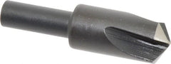 Cleveland - 5/8" Head Diam, 3/8" Shank Diam, 3 Flute 120° High Speed Steel Countersink - Caliber Tooling