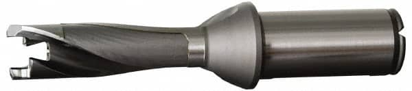 Kennametal - 9 to 9.49mm Diam, 3xD, 29mm Max Depth, 12mm Shank Diam, 39mm Flute, 90mm OAL, Replaceable Tip Drill - KTIP0900HPM Insert, H Seat Size, Series KenTIP - Caliber Tooling