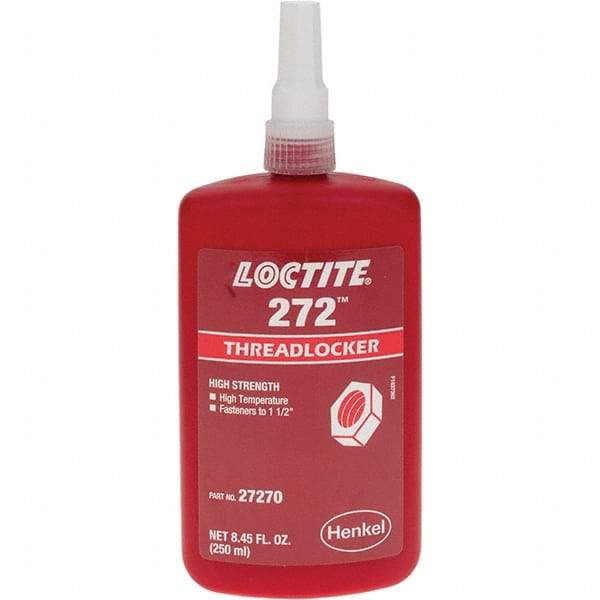 Loctite - 250 mL, Red, High Strength Threadlocker - Series 272 - Caliber Tooling