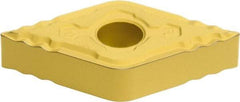 Sumitomo - DNMG432 EFL Grade AC820P Carbide Turning Insert - Al2O3 Finish, 55° Diamond, 1/2" Inscr Circle, 3/16" Thick, 1/32" Corner Radius - Caliber Tooling