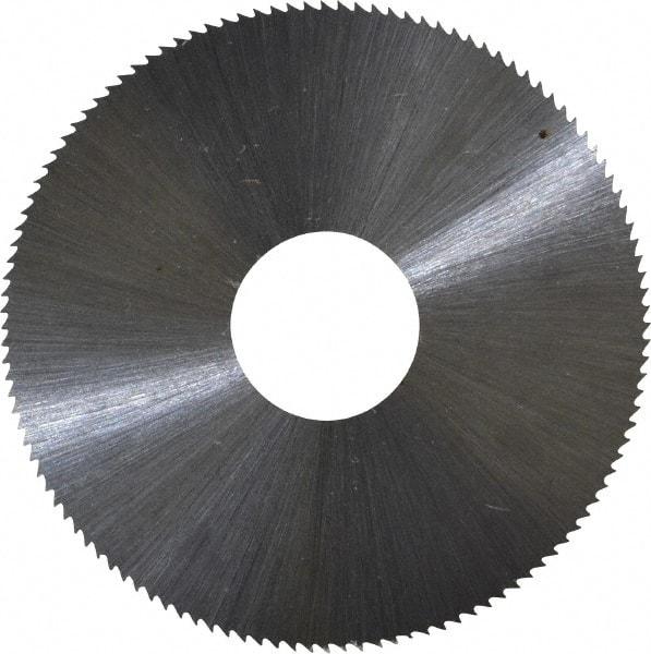 Controx - 1-3/4" Diam x 0.0156" Blade Thickness x 1/2" Arbor Hole Diam, 120 Tooth Slitting and Slotting Saw - Arbor Connection, Right Hand, Uncoated, Cobalt, Concave Ground - Caliber Tooling