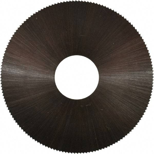 Controx - 1-3/4" Diam x 0.012" Blade Thickness x 1/2" Arbor Hole Diam, 160 Tooth Slitting and Slotting Saw - Arbor Connection, Right Hand, Uncoated, High Speed Steel, Concave Ground - Caliber Tooling