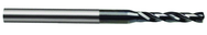 1.3mm Dia-Carbide Micro 7XD Drill-140° Point-Bright - Caliber Tooling