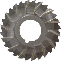 Controx - 2-1/2" Blade Diam x 1/16" Blade Thickness, 7/8" Hole, 28 Teeth, Cobalt Side Chip Saw - Staggered Tooth, Arbor Connection, Right Hand Cut, Uncoated, with Keyway - Caliber Tooling