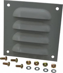 Cooper B-Line - Electrical Enclosure Steel Louver Plate Kit - For Use with Cooper B-Line Enclosures - Caliber Tooling